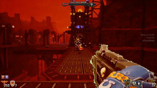 Warhammer 40,000: Boltgun - Lord of Change Boss Fight encounter 2