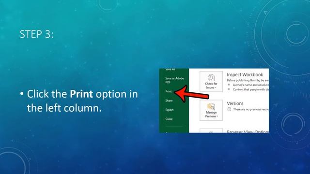 How to Fit All Columns on One Page in Excel 2013