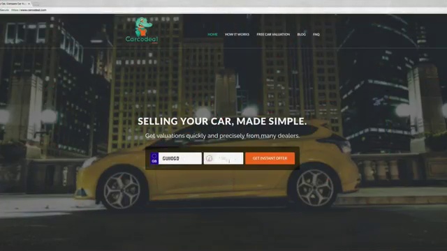 Sell my car online - Carcodeal