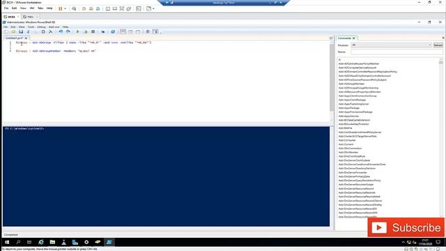 PowerShell Script - How to Add a security group to multiple security group in Active Directory