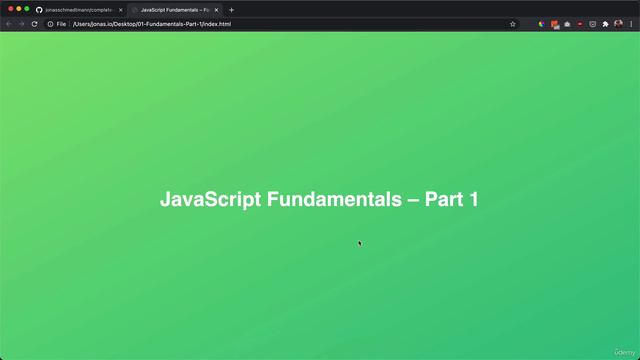 009 Linking a JavaScript File