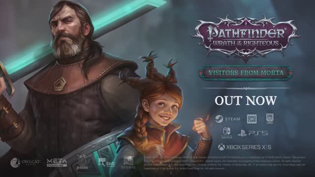 Pathfinder: Wrath of the Righteous: Visitors From Morta | Официальный трейлер дополнения