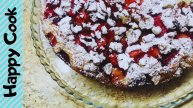 ПИРОГ С КЛУБНИКОЙ И ГРЕЦКИМИ ОРЕХАМИ