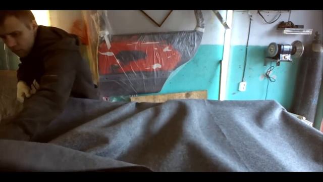 VW Vento перетяжка потолка