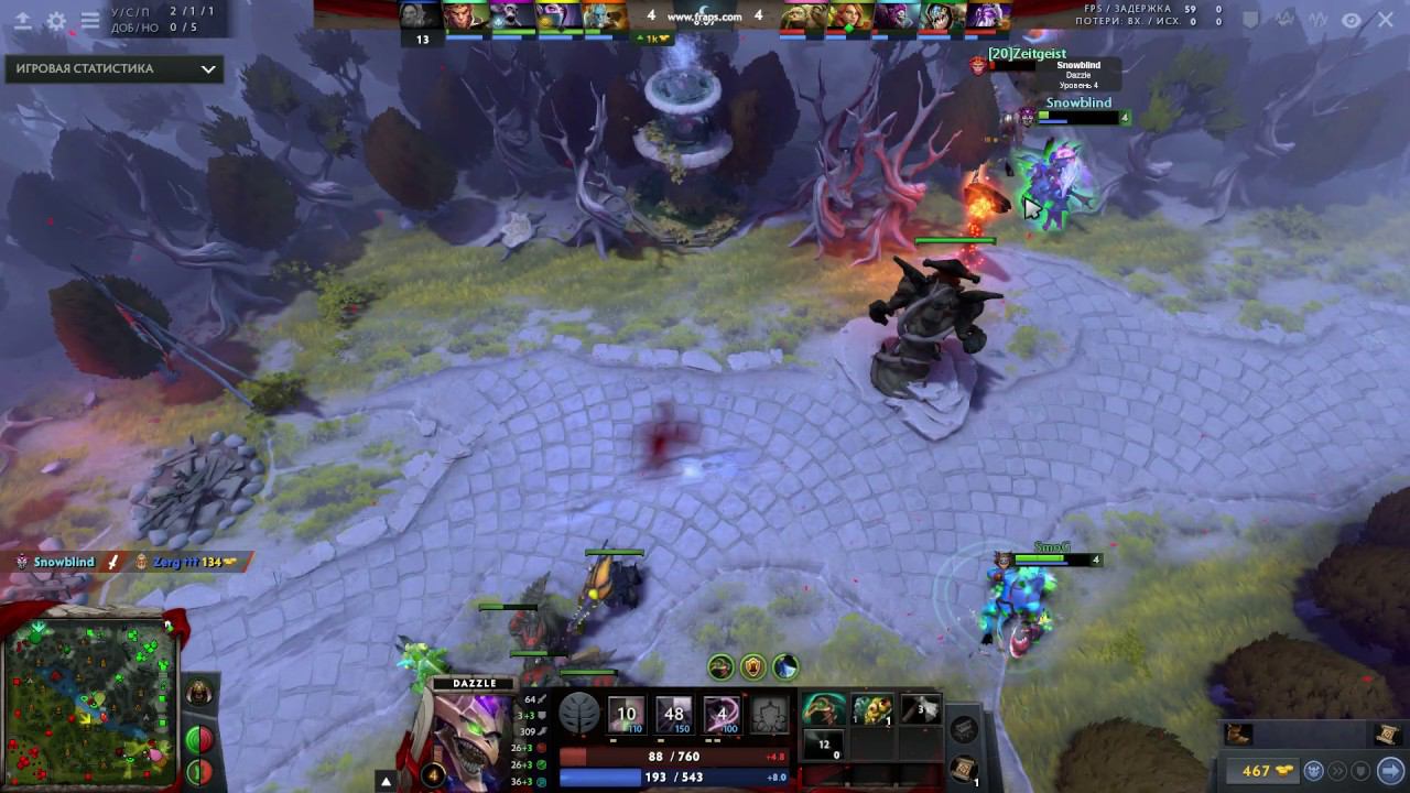 Dota 2. Ranked. All pick. Dazzle.
