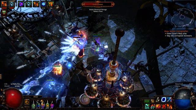 [3.1] HoWA FrostBlades Elementalist - Build Showcase - T14 Bosses | Path of Exile