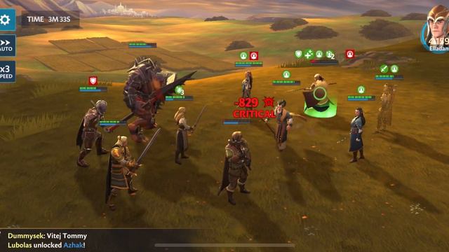 Lotr Heroes: Ugluk, Eowyn, Eomer, IH, Hal vs Elrond (low squad)