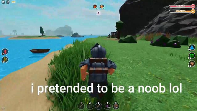 i raided Tryhard BLUESTEEL PLAYERS.... (roblox the survival game)