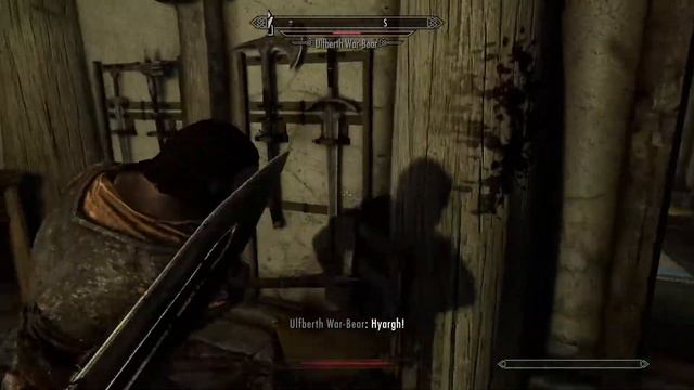 Killing random Skyrim NPC's until Elder Scrolls 6 comes out. Day 5 Ulfberth War-Bear