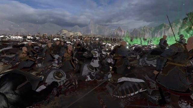 Total War Warhammer 3 - 8000 Crusaders vs Some Monks and Ganesha the remover of obstacles