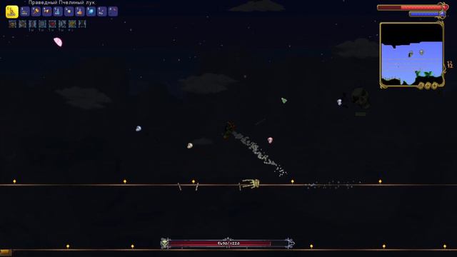 Победил скелетрона Terraria. Мастер мод 🔥🔥🔥. Без медсестры.