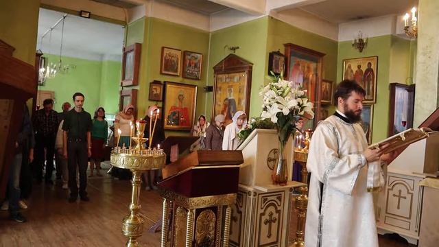 Чтение Апостола. Воскресная Литургия 25 августа 2019 г.