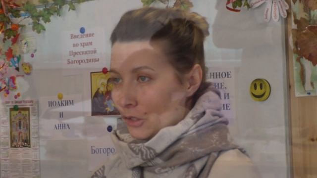 Жизнь нашего прихода.  Делаем рождественскую поделку