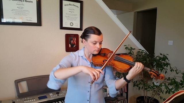 2018-2019 TMEA Violin Rode Caprice 22 At Half Tempo