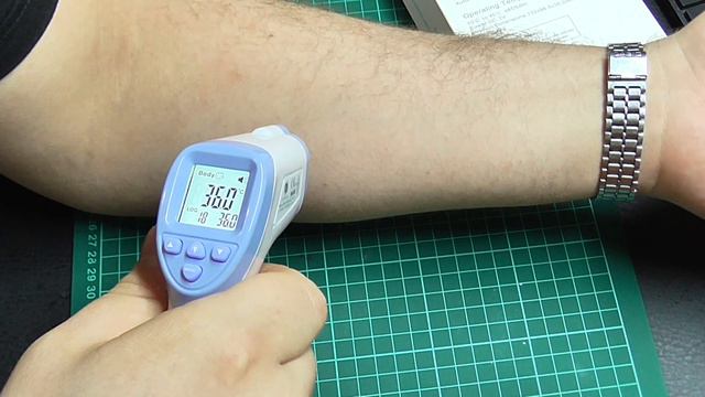 Цифровой термометр с ЖК-дисплеем #техноканал