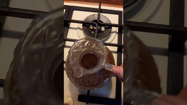 Кофе в хрустальной турке ! #кухня #кофе