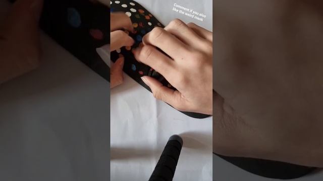 Asmr on my weird mask #asmr