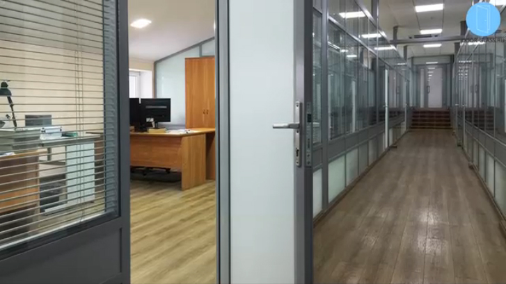 Офисные стеклянные перегородки. Стеклянные двери для офисов. Самара. DOOR-GLASS.RU