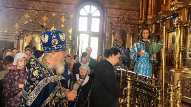 Поздравительное слово в день празднования Рудненской иконы Пресвятой Богородицы. 25.10.19.