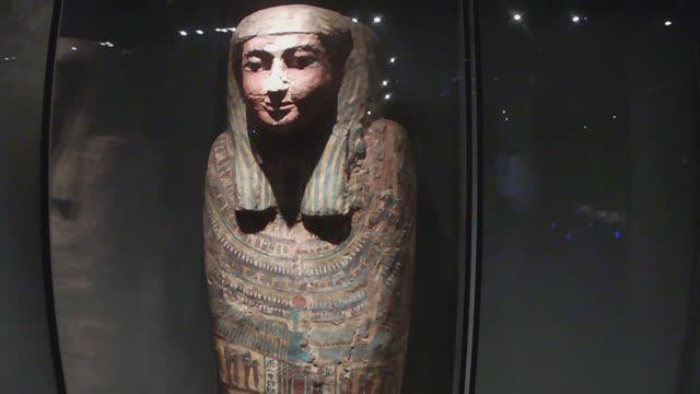 выставка экспонатов древне-египетской эпохи. Владивосток музей Арсеньева