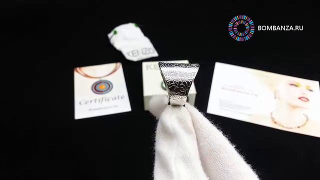 Серебряное кольцо Kenzo, Koi, 5258-07