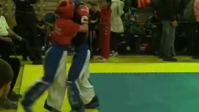 Карлов Артём - Мирошниченко Никита 2.1 ЛАЙТ 12.12.15 Кубок «Федерации кикбоксинга и восточных видов