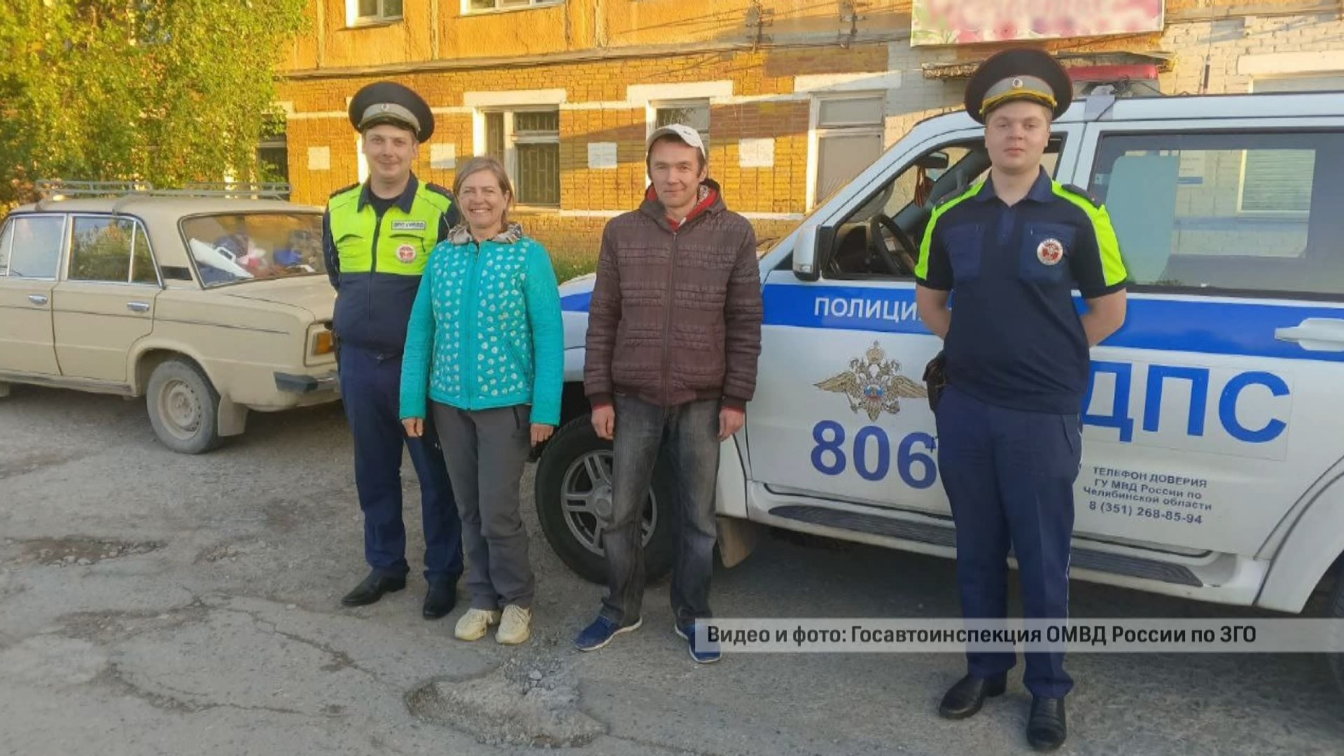 Сотрудники Госавтоинспекции помогли жителям села Тюлюк в сложной ситуации