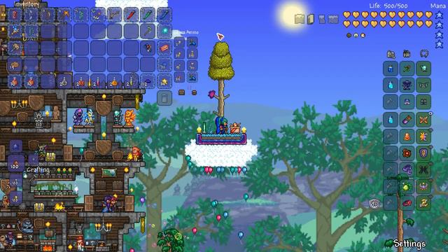 Terraria 1.3.4 AERIAL BANE & SKY DRAGON'S FURY! Amazing Archer & Melee Weapons!