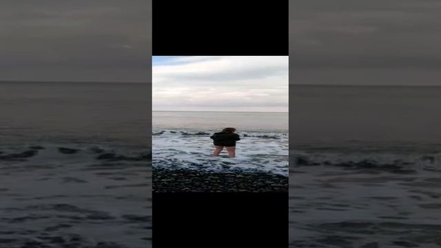 первый день на море