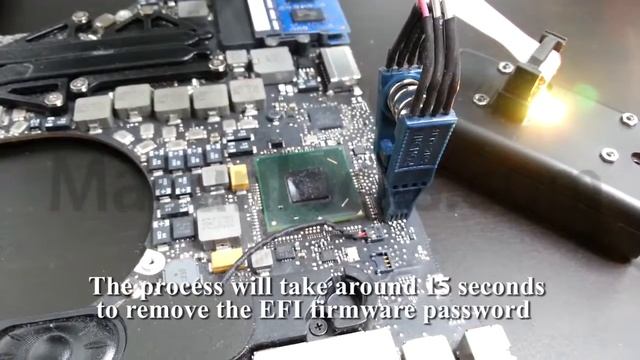 Macbook Pro 2010, 2011, 2012 A1286 EFI firmware password rem