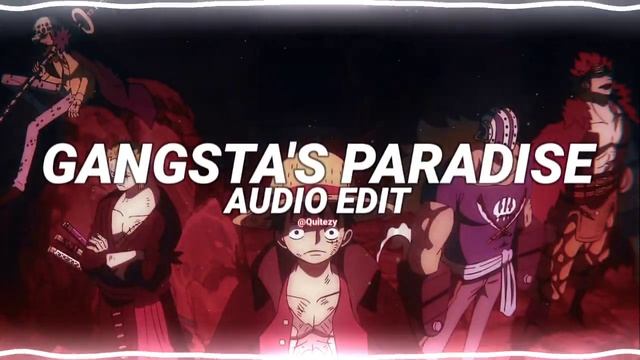gangsta's paradise - coolio feat. lv [edit audio]