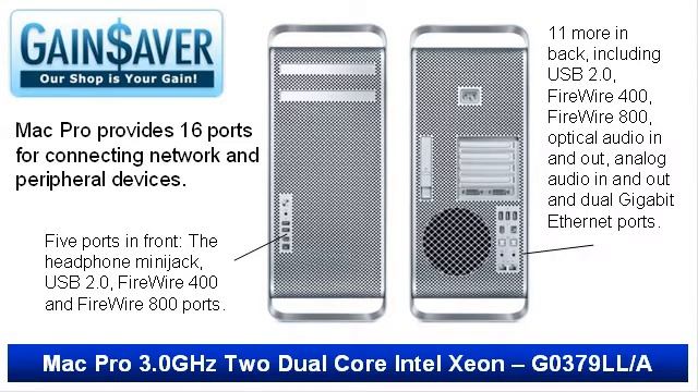 GainSaver Reviews & Deals: Mac Pro 3.0GHz Two Dual Core Intel Xeon only $368.10