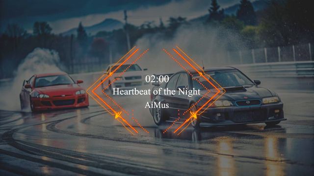 AiMus - Heartbeat of the Night (techno, phonk, фонк, мотивация, музыка в машину)