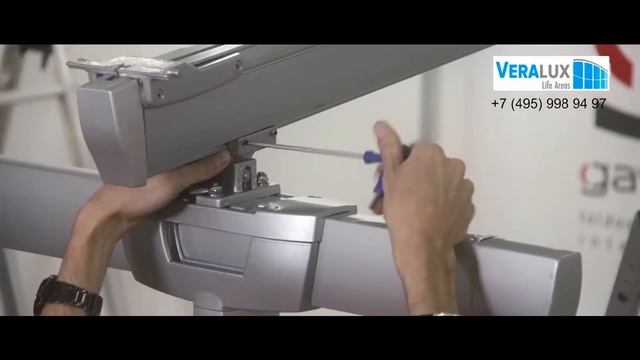 Моторизованный тент V MOTOR сборка 1