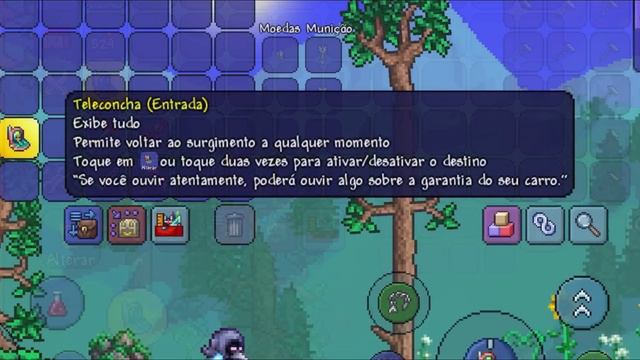 SEMPRE carregue um Teleconcha no Terraria 1.4.4 🗿🍷