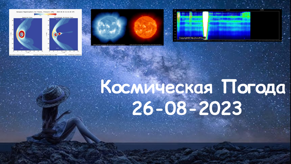 Космическая Погода 26.08.2023