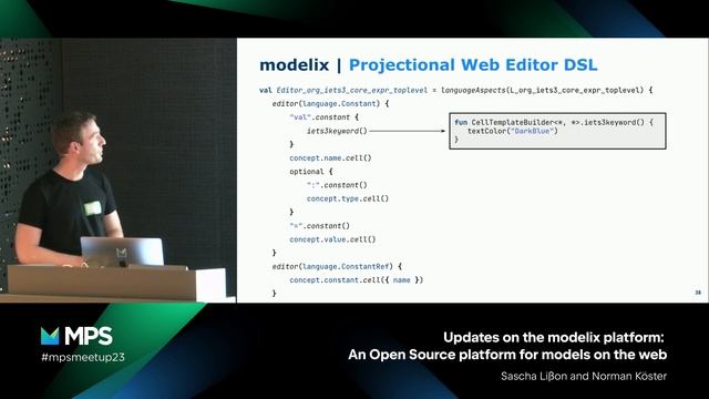 MPS Meetup 2023 - Updates on the modelix platform: An Open Source platform for models on the web