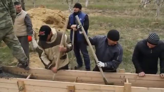 Строительство мечети в с.Коркмаскала 1