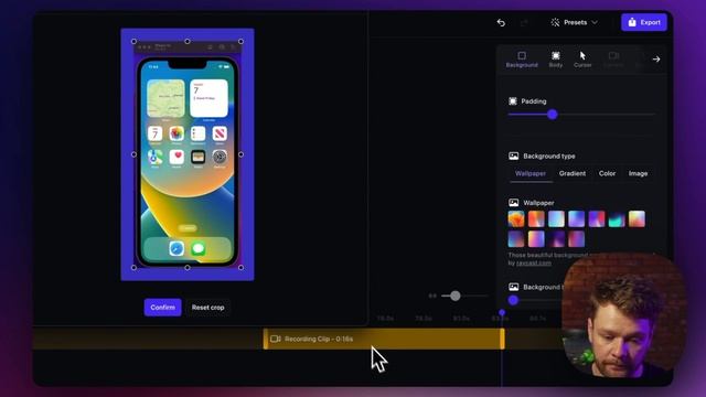 How to record iPhone screen on mac using Screen Studio and xcode simulator