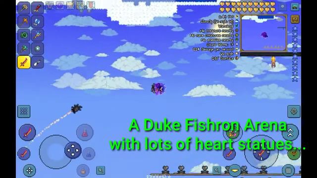 My Main Terraria World | AFK Golem Farm | Underground Base | Terraria Mobile 1.3 Map Download