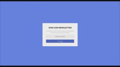 Удивительный информационный бюллетень с использованием только html и css