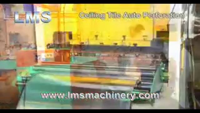 LMS Metal False Ceiling panel 600x600 Perforated  Forming Line