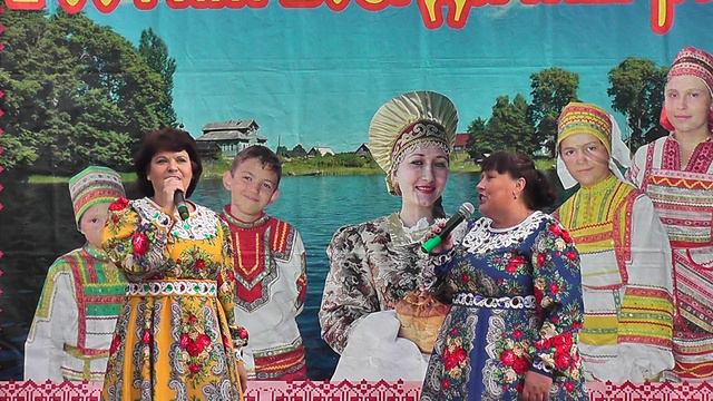 Людмила Берёзкина и Нина Архипенкова - На вечёрке ,,Щучейские зори,, 2024