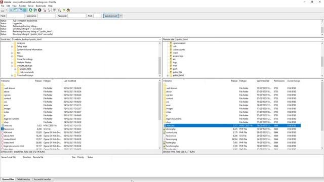 How to create a .htaccess file