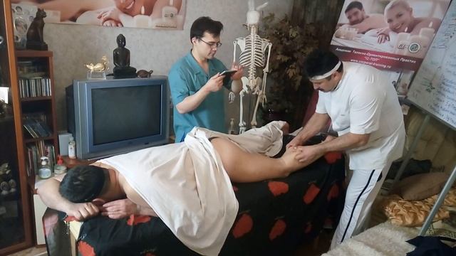 Специальный Мануальный массаж ног. Сет №2 - Бедра, икры, локтевые техники, лимфодренаж