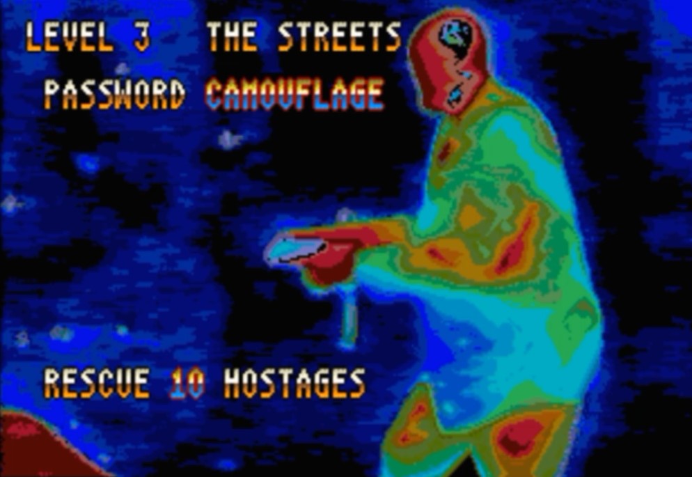 Sega Mega Drive 2 (Smd) 16-bit Predator 2 / Хищник 2 Уровень 3 Улицы / Level 3 The Streets