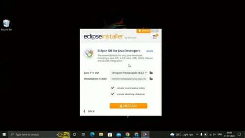 How to Install Eclipse IDE with JAVA on Windows 6/7/8/10/11 | Step by Step Guide | Latest 2022