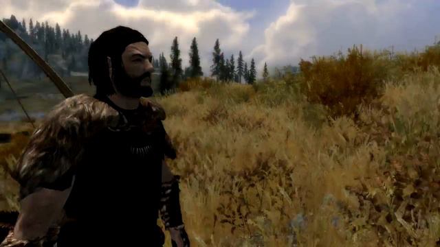 Let's Play Skyrim Part 4 "rumors of dragons" (re-uploaded)