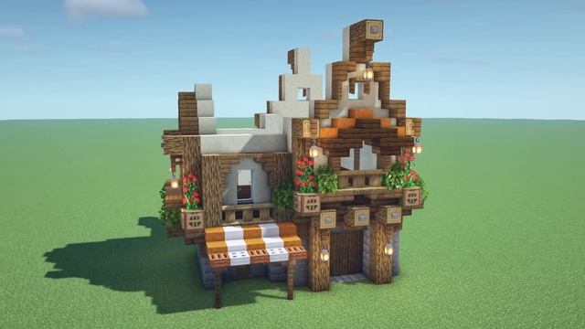 Minecraft | How To Build A Storage House | Easy House Tutorial