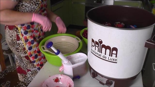 Вишня на зиму в банке